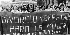 Manifestación divorcio