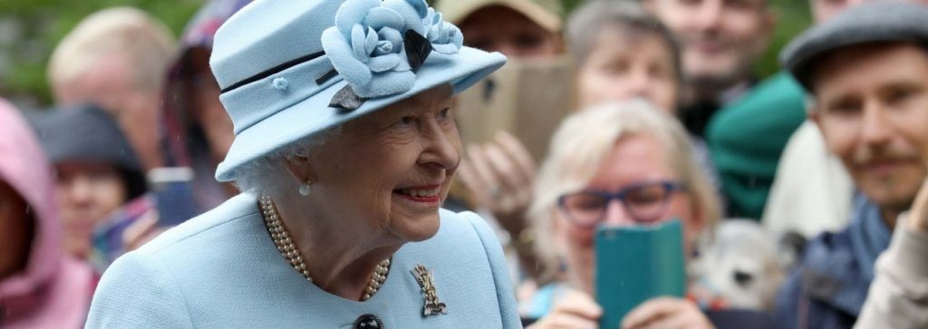 La reina Isabel II de Inglaterra