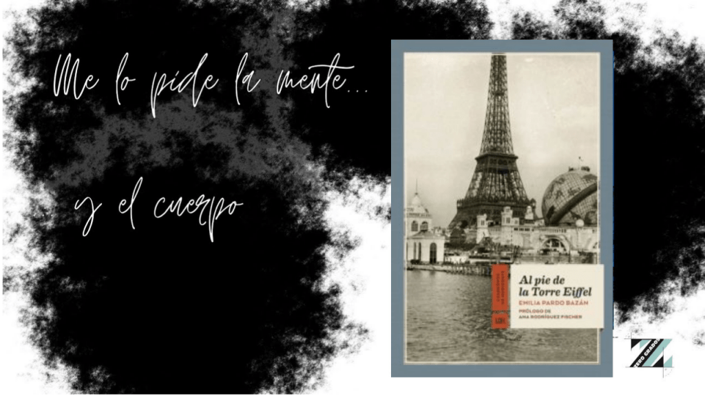 Portada de Al pie de la Torre Eiffel en la sección de reseñas Me lo pide la mente y el cuerpo