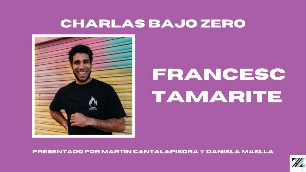 Portada de la entrevista a Francesc Tamarite en Charlas bajo zero