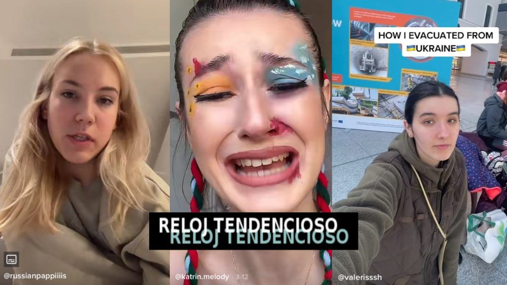 Crónica de guerra en Tiktok