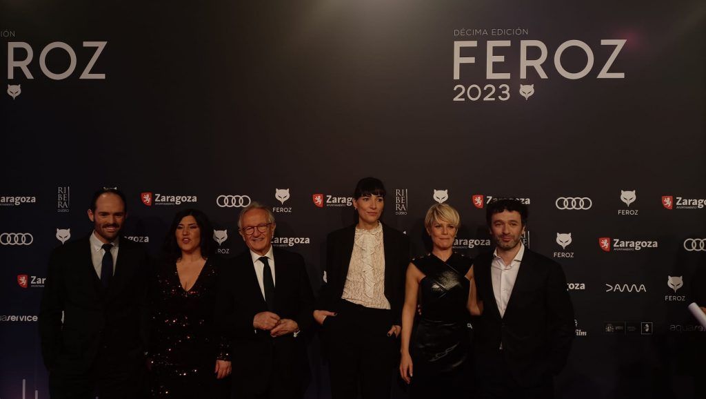 Equipo As bestas en la gala de los feroz