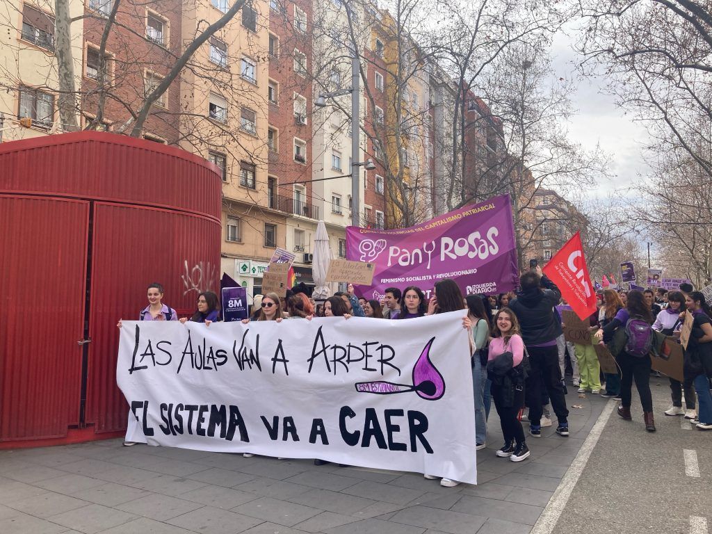 Manifestación del 8M en Zaragoza
