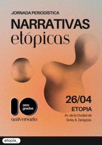 Cartel Jornada Narrativas Etópicas 26 abril