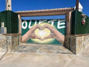 Cartel de Oliete (localidad turolense) |