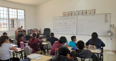 Los niños en clase