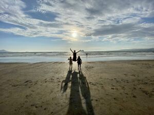 Playa en Ensenada, en el estado de Baja California en México. Fuente: Fernando Domínguez