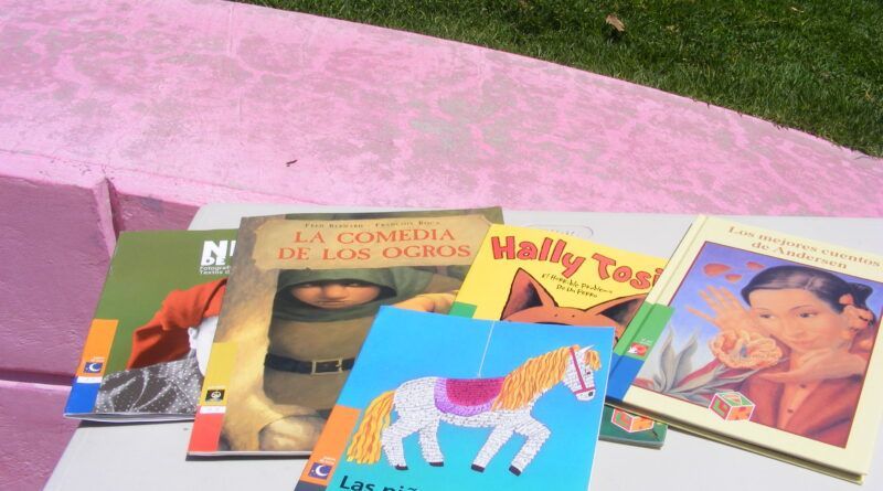 Biblioteca ambulante. Área deportiva de un conjunto habitacional