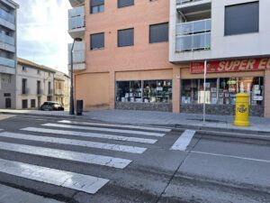 Paso de cebra del atropello