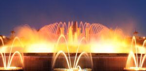 "Fuente mágica" en Barcelona