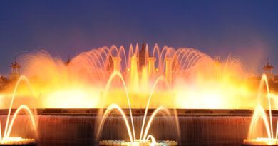 "Fuente mágica" en Barcelona