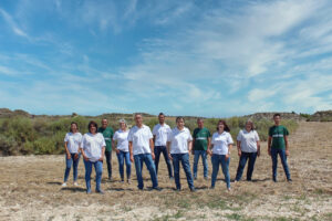 Trabajadores de Agromonegros. Fuente Agromegros.