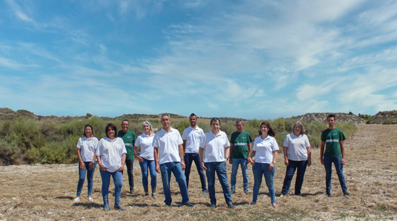 Trabajadores de Agromonegros. Fuente Agromegros.