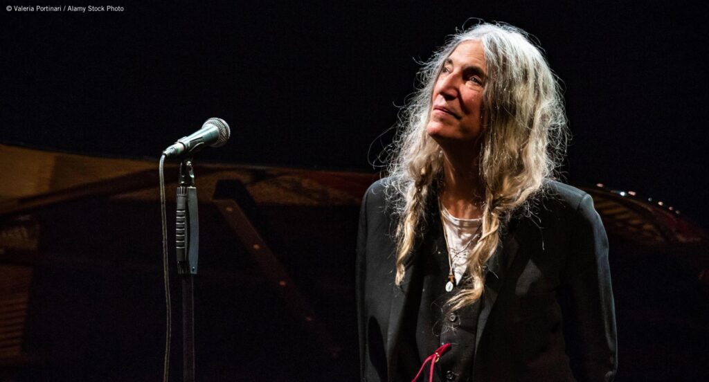 Patti Smith // Fotografía de Valeria Portinary