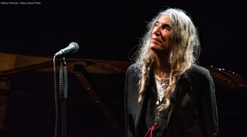 Patti Smith // Fotografía de Valeria Portinary