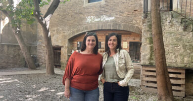 Cristina y Maripaz en La Casa Bosque
