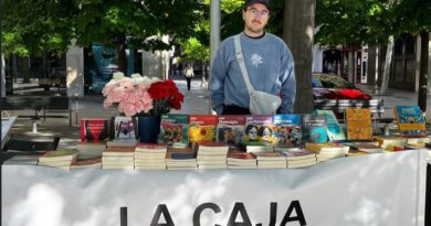 Raúl Asencio en la Feria del Libro de Zaragoza