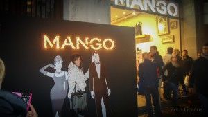 Shopping night Barcelona, Mango