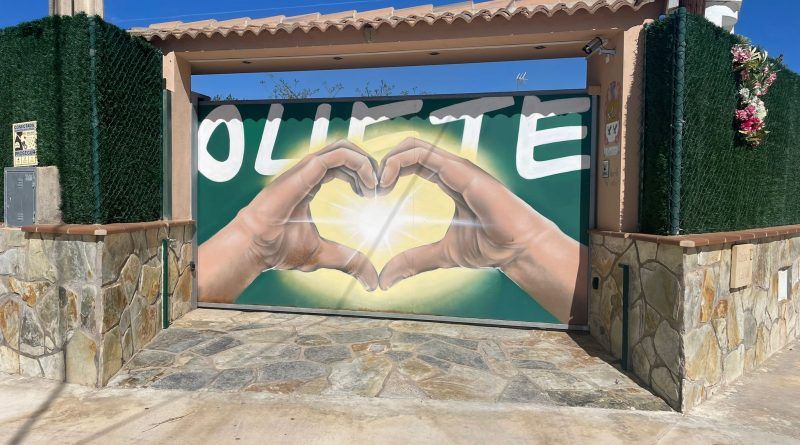 Cartel de Oliete (localidad turolense) |