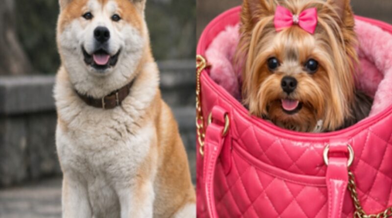 Del siempre a tu lado de Hachiko, a los perrhijos en bolsos de marca